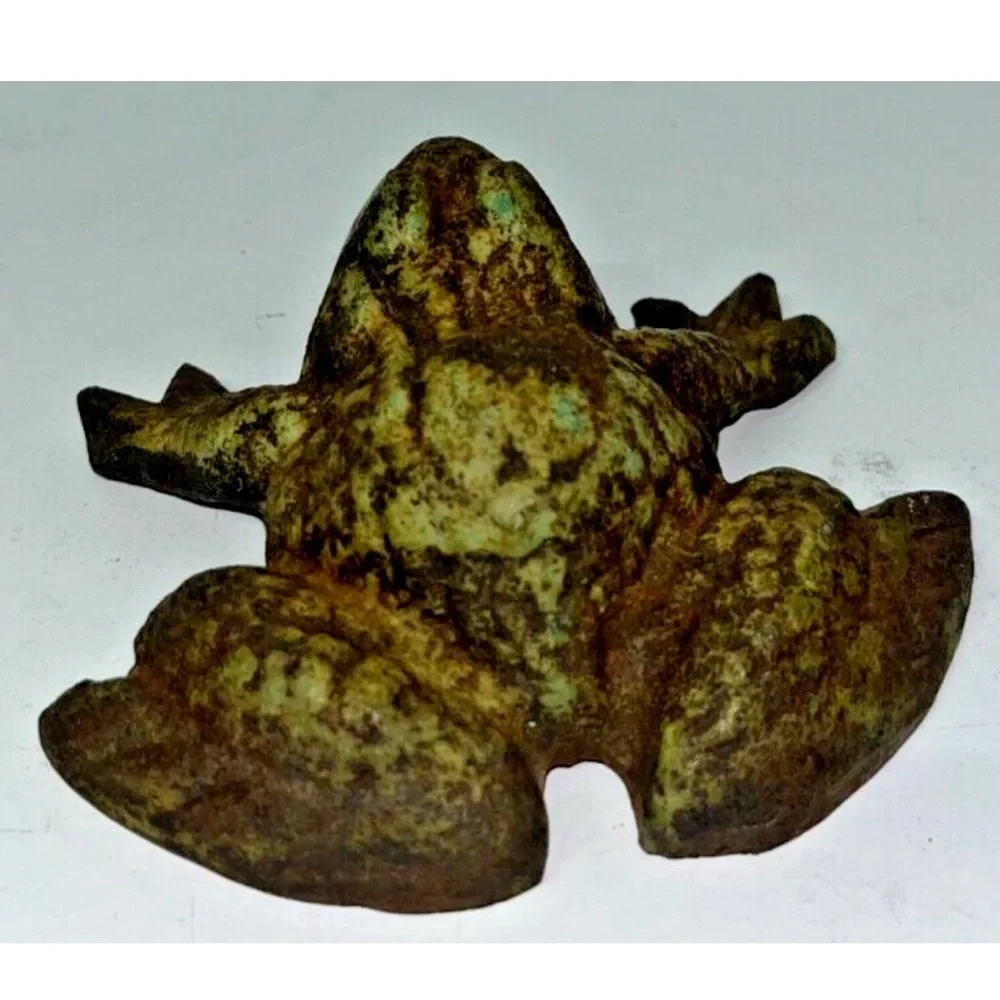 Brass Garden Toad / Frog Decoration